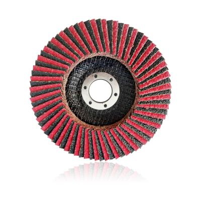 China Import A/O 40 Grit Ceramic Flap Disc Manufacturer (dual fin disc) for sale