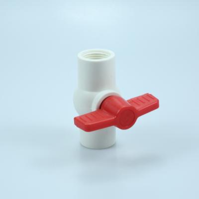 China PVC Customized PVC Plastic Ball Valve For Water Supply for sale