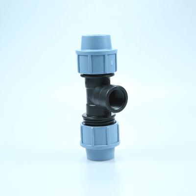 China PP Female Mating PP Compression Fitting Mold Mold HDPE Agriculture Pe Fitting for sale