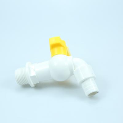 China Wholesale Multi Colored Plastic Water Fittings Male Thread PVC Bibcock Tap Modern Irrigation Water Faucet Taps for sale