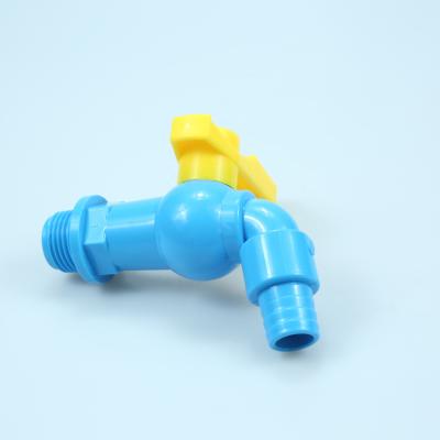 China Modern Low Price Color Eco-friendly Faucet Customized PVC Water Taps Washing Machine Bibcock Water Faucet for sale