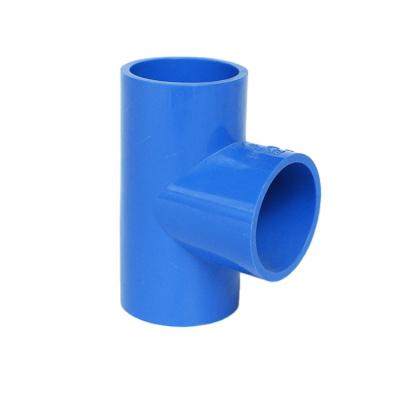 China Modern design lightweight upvc high quality custom plug reducing double pipe tee for downspout for sale