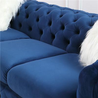 China Royal Adorned Upholstery 2022 Velvet Sofa Fabric For Living Room for sale