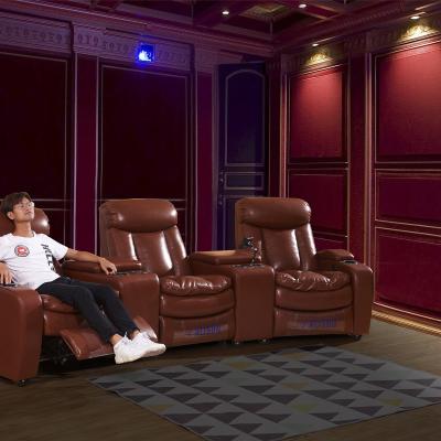 China Extendable VIP Cinema Chairs Theater Power Recliner Sofa Home Theater Furniture for sale