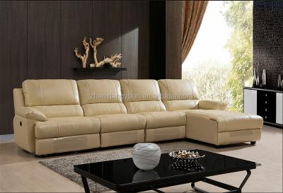 China European style durable reclining sofa, recliner sofa bed, good elasticity recliner sofa for sale