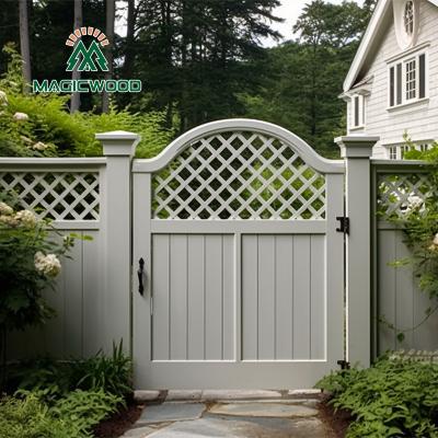 China Surprise price outdoor long installation factory direct sale easy lifespan easy assembled backyard horse fence wpc fence panel for sale