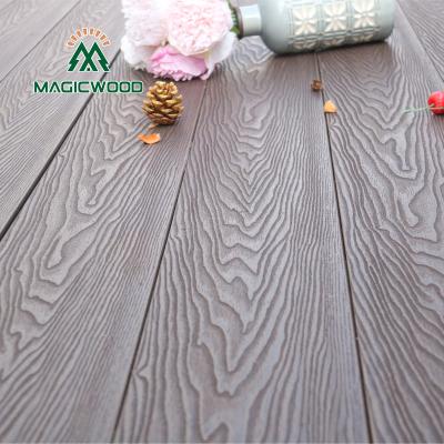 China New collection free sample factory direct sale modern eco-friendly lightweight technology texture anti slip surface wpc flooring decking for sale