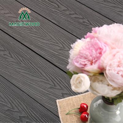 China Modern Recommend Nice Preference New Fashion Design 3D-embossed decking plank crack-resistant exterior deck for sale