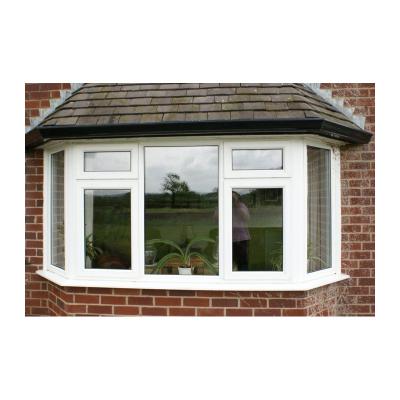 China Double Magnetic Screen Pane PVC Windows China Plate Glass Window Prices for sale