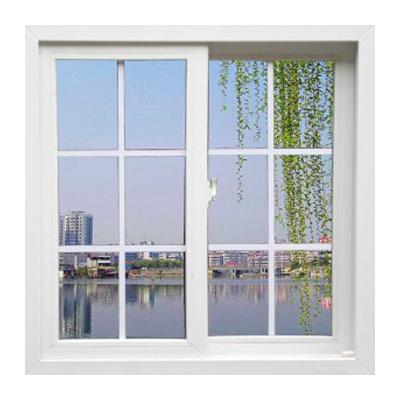 China Modern Magnetic Screen Residential Windows Waterproof Double Glazed Casement Vinyl Window for sale