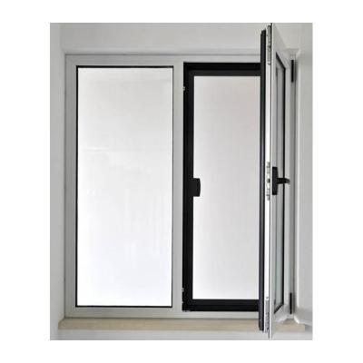 China European Style Magnetic High Quality Anti-UV Wind Screen Upvc Resistant Tempered Glass Windows And Doors for sale