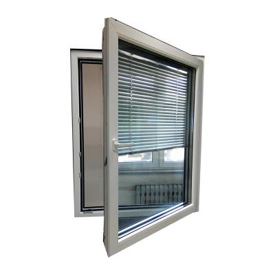 China PVC Casement Window Upvc Casement Window Magnetic Swing Screen Customized Opening Windows for sale