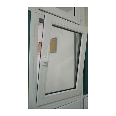 China Magnetic Tilt And Turn Windows , Double Glazed Screen UPVC Material Of PVC Window for sale