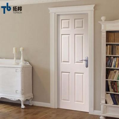 China High Quality Modern HDF 35mm Molded Single White Doors for sale