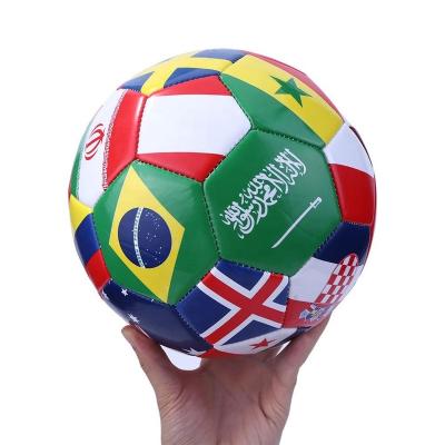 China Factory direct sale flag international country flags football soccer ball training and match for sale