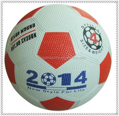 China Sports toys colorful rubber mini football/soccer ball of pure environmental friendly materials for promotion or kids or gift for sale