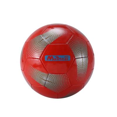 China Wholesale Training and Match Promotion Machine Dot PVC/Pu Leather Material Hand Laminated Custom Soccer Balls PVC Football Training for sale