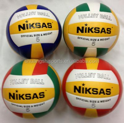 China Indoor Custom Size Color Beach Weight Training Official Standard Size Mini Volleyball Ball for sale