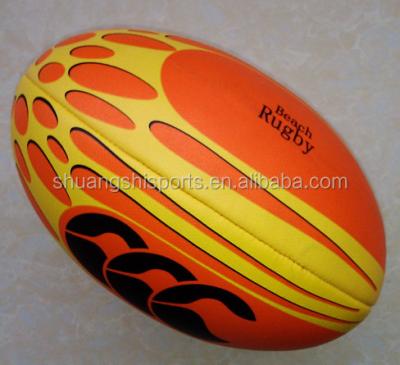 China PU factory sales promotion custom printing mini rugby ball direct ball for beach for sale