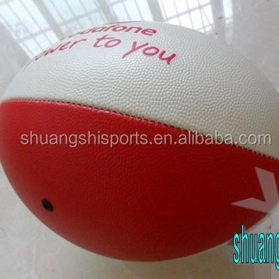 China Neoprene Machine Stitch Custom Printing Cheap Rugby Ball For Promotion Size 5 4 3 2 1 for sale