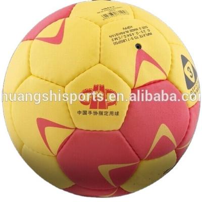 China Standard Hand Sewn Stitch Match Quality Handle PU Material Handball Handball Ball For Formal Games Or Training for sale