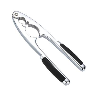 China Viable Nut Cookies Shell Cracker Seafood Cracker Walnut Heavy Duty Opener Tool With Non-Slip Handle for sale