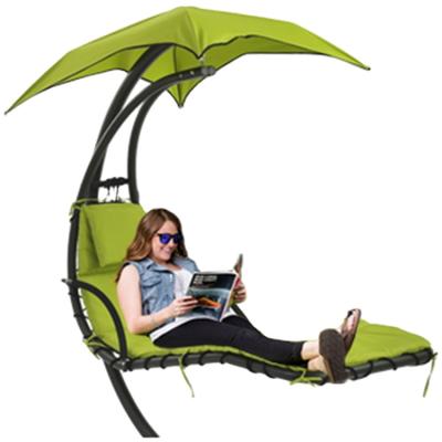 China Contemporary High Quality Hanging Chair Air Porch Swing Hammock Chair Lounger Chair Arc Stand With Canopy for sale