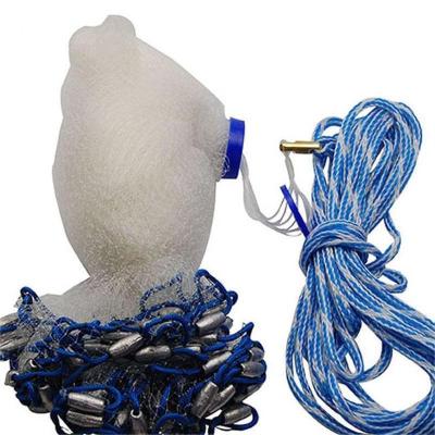 China American Monofilament China Factory Style Casting Fishing Net 3 Color Cord Casting Casting Net for sale