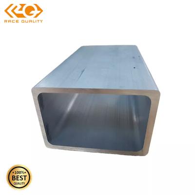 China Wholesale Hot Selling Fast Extrusion Square Profile Seamless Pipe Aluminum Square Hollow Tube Reasonable Price Aluminum Pipe Profile Constructure Supplier for sale