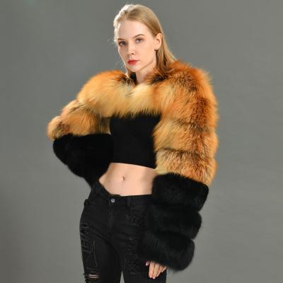 China 2021 anti-shrink fashionable double wraps for women hot sale two-piece fur sleeve arm sleeving real fur sleeves for sale