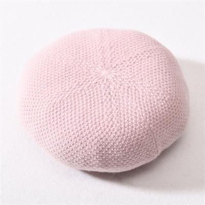 China Cheap Custom Beret Logo Picture Beret Hat For Woman Wool Knitted Winter Berets for sale