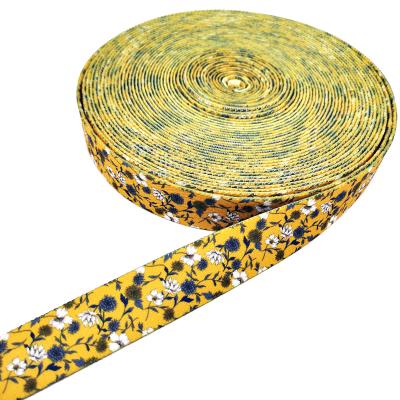 China Custom Viable Personality Dye Sublimation Printed Elastic Band Ribbon #elasticbandribbon for sale