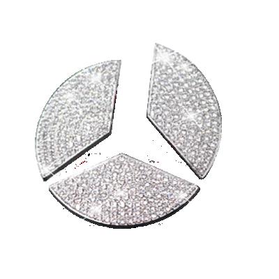 China Diamond Best Selling New Car Interior Kit High Quality Combination G-Class Round Delay Rhinestone Decoration Sticker for sale