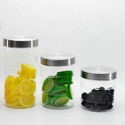 China 650ML Sustainable High Quality Glass Jar With Wooden Lid Airtight Jar for sale