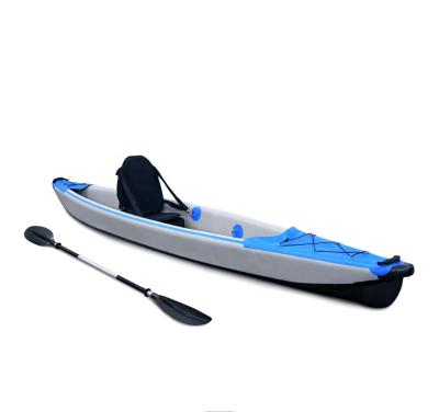 China Water Relax Fishing Two Person Inflatable Drop Point PVC Inflatable Kayak For Fishing for sale