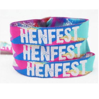 China One Time Use Closure Festival Eco Friendly Wristband With Safety Lock for sale