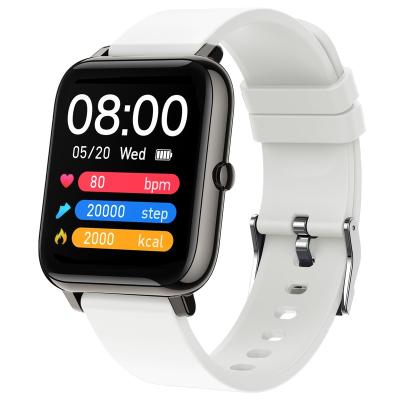 China Waterproof Message Reminder Heart Rate Watch Touch Screen Health Fitness Band Compatible Smart Watch for Android and IOS System for sale