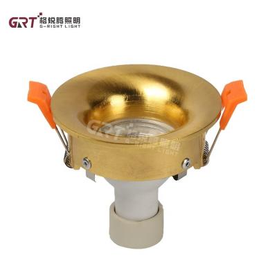 China Modern New Design Different Chip 7w 10w 36w 50w Gold Round Ceiling Recessed SMD COB LED Downlight for sale