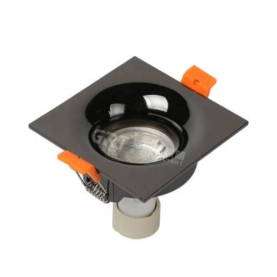 China New Modern Design MR16 GU10 Portable Multifunctional Frame 3000K 4000K 6400K 50w Recessed Square LED Spotlight for sale