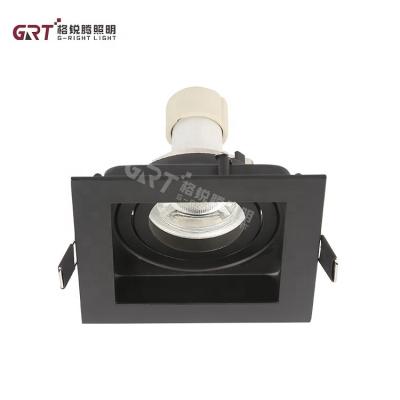 China New design 220v modern removable indoor deep recessed zinc alloy dimmable smd square led downlight for sale