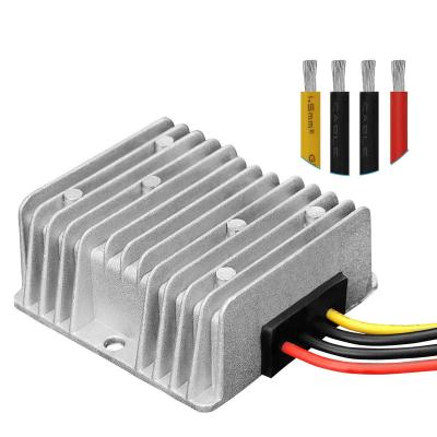 China Aluminum Alloy Step Up DC Converter 12V 24V To 48V 3A 5A 144W 240W Power Supply Boost Module High Efficiency for sale