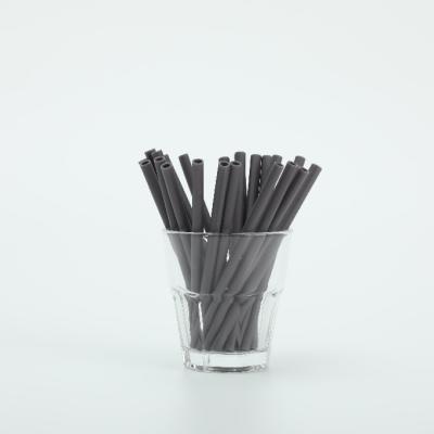 China Eco-Friendly Disposable Natural Biodegradable Rice Drinking Starch Straws Juice Coffee Straws Eco-Friendly for sale