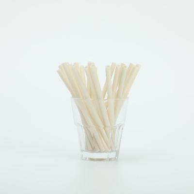 China Natural Eco-friendly Biodegradable Edible Rice Drinking Straws New Rice Straw for sale