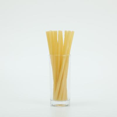 China Bulk Bubble Tea Eco-Friendly Disposable Drinking Straws Biodegradable Starch Straws for sale