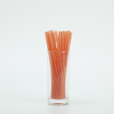 China 100% Eco-Friendly Corn Starch Eco-Friendly Biodegradable Rice Drinking Straw Instead Of Plastic Straw for sale