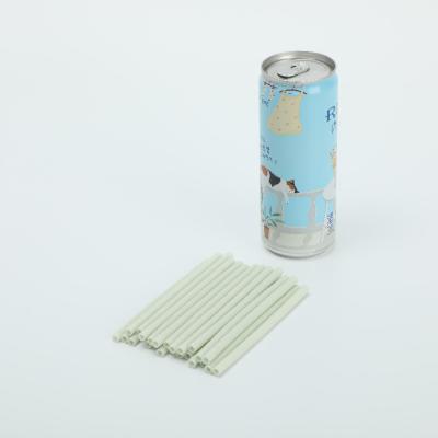 China 100% Biodegradable Eco-Friendly Rice Straw Compostable Non Plastic Potable Free PLA Straws for sale