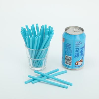 China Food Grade Eco-friendly Strong Black Solid Color Pure Biodegradable Natural Corn Starch Straws for sale