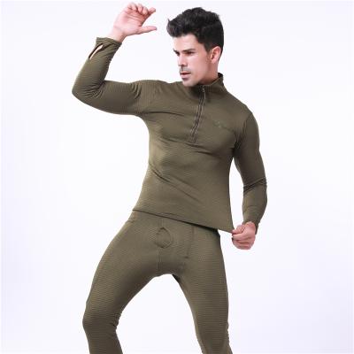 China ESDY Sustainable Army Outdoor Tactical Thermal Underwear Square Fleece Training Warm Military Underwear Set for sale