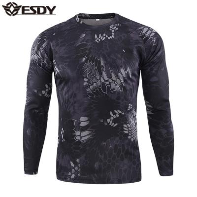 China New US ESDY Breathable Outdoor Sports Camouflage Tactical Military Army Long Shirt for sale