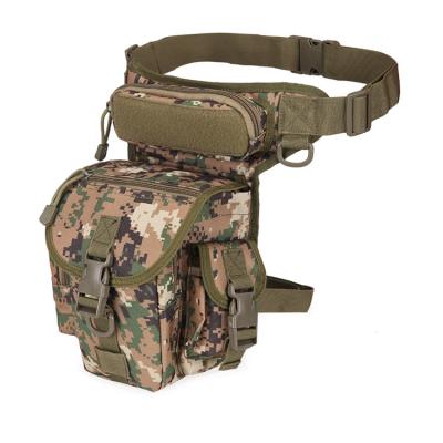 China Outdoor Military 7-Colors Drop Leg Waist Pouch Belt Bags Tactical Leg Bag for sale